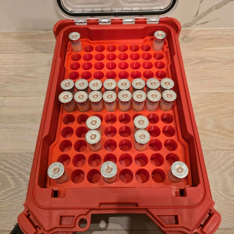 Milwaukee Custom Milwaukee Packout Insert - 12 Gauge Organizer