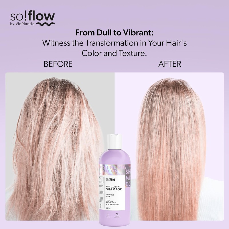 So!Flow Strength & Shine Shampoo for Coloured Hair - Enriched