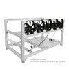 Baseltek 6 GPU Aluminum Mining Rig Open Air Frame Case