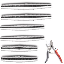6 Pcs Spring for Secateurs, Stainless Steel Garden Shears Spring 6 cm 7 cm 8 cm, Replacement Spring for Tree Flowers Scissors Spare Parts Garden Tools Improvement Cutting Performance