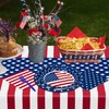 QZYL 122 PCS 4th of July Decorations, Patriotic Plates and
