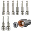 8 Pcs Magnetic Socket Set Hex Socket Power Nut Driver