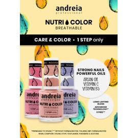 Andreia Professional NutriColor NC10 Breathable Vegan Nail Polish 10.5 ml Pink