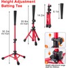 Portable Baseball & Softball Batting Tee for Kids and Youth