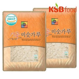 NS Home Shopping KSB 17곡 미숫가루 1kg X 2개[35107836] KSB 17 Grains Mixed Powder 1kg X 2 Packs
