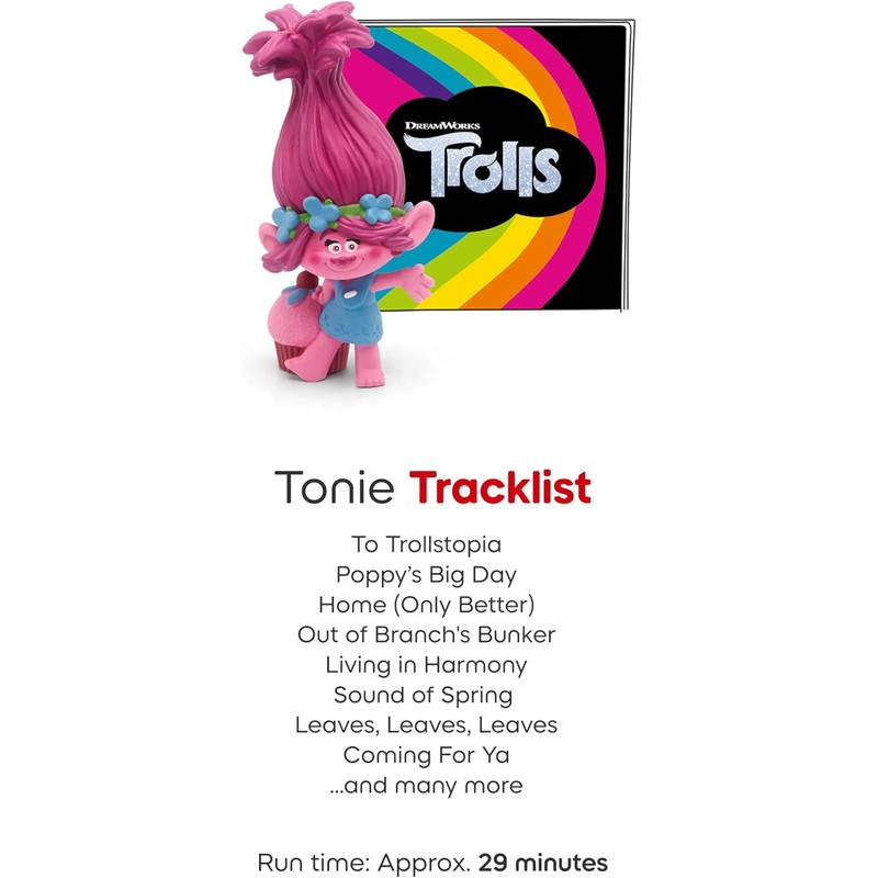 Tonies Poppy Audio Toy Figurine from Dreamwork's Trolls