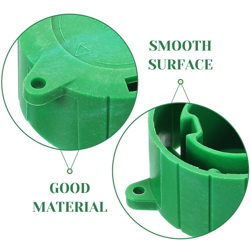 Mobestech 5 x Plug Dust Protection Trailer Plug Supply Connection
