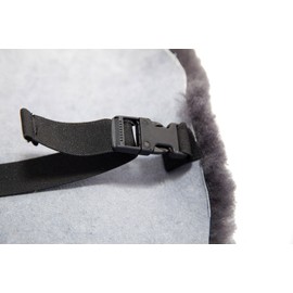 Pillion 3 Sheepskin Buttpad - Motorcycle Seat Pad