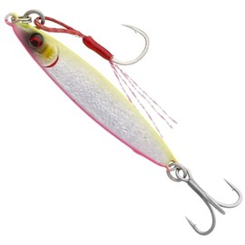 Savage Gear Flatline TG Micro Jig for Sea Fishing 4.5 cm 15 g Colour: UV Pink Glow
