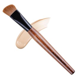 Foundation Brush, ACOSBRUOP Professional Angled Foundation Brush for Powder, Foundation, Cream, Buffing and Blending Face Makeup Brushes Makeup Tools