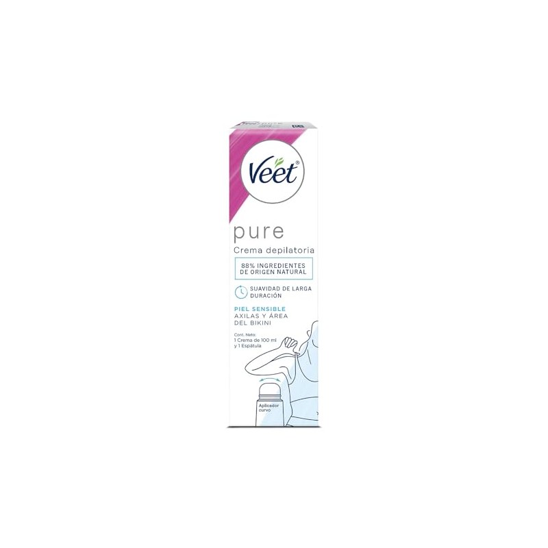 Veet Body Curv Crema Depilatoria Áxilas y Área del Bikini