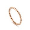 Copper Rings for Women Non Tarnish Twisted Braided Ring Copper