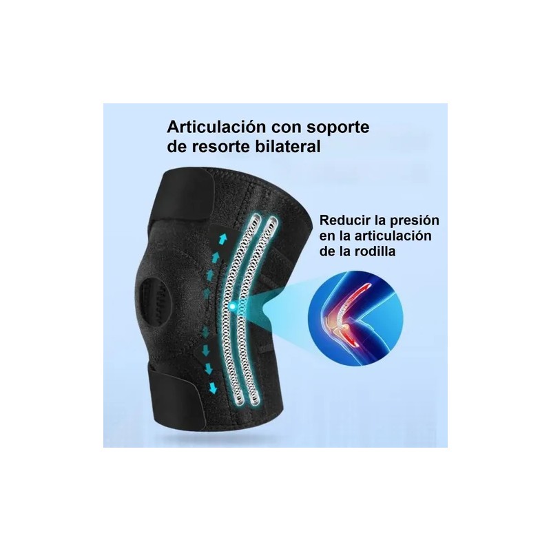 2 Pzs Rodillera Ortopedica De Neopreno Deporte Sujeta Rotul