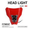 Dirt Bike Headlight,Motorcycle Head Light Universal for CRF450R CRF450L CRF450RX