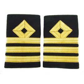 Uniform Store London Epaulette Merchant Navy Chief officer Chief Mate Slip-on R867