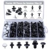 Car Retainer Clips, Preciva 140pcs Plastic Fasteners, Universal Auto Car