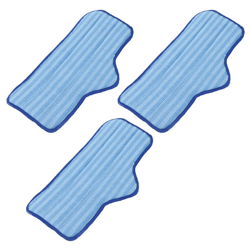 3PCS Microfiber Mop Pads Refill Replacement Premium Strong Absorbent Washable