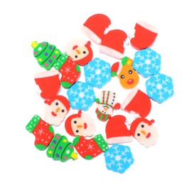 Totority Creative Xmas Erasers for Boys and Girls Fun Christmas Party Favors Stocking Stuffers and Classroom Rewards