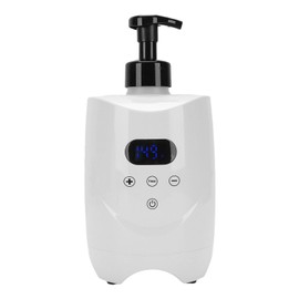 Calentador eléctrico de espuma de afeitar con control de temperatura ajustable, dispensador profesional de 500 ml para barberías y uso doméstico, comp