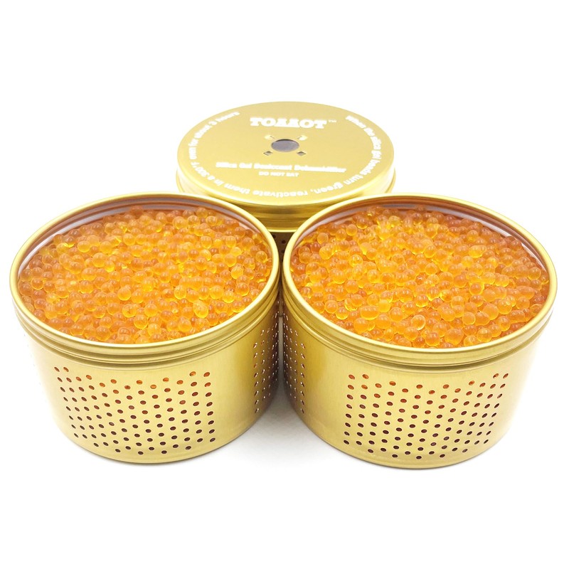Gun Safe Dehumidifier, Moisture Absorbers, TOAAOT 200g Silica Gel Canister