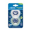 Dr. Brown's Advantage Glow-in-The-Dark 2 Piece Stage 1 Pacifiers, Blue,