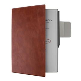 WALNEW Case for Remarkable Paper Pro,Magnetic Slim Book Folio Cover with Pen Clasp, Auto Sleep/Wake Protective Cover for Remarkable Paper Pro 11.8" (2024 Released),Brown