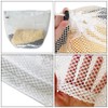 GZSYWZ 2 Pcs Mesh Laundry Bag with Drawstring Linen Portable