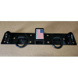 M.G.E Products JD John Deere, Kubota Compact Tractor Bolt on Chain Hooks, D Rings, Receiver,