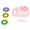 Kids Music Camera Pink Cute Adjustable Puzzle Kids Cartoon Projection