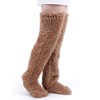 Over Knee High Fuzzy Socks Plush Slipper Stockings Furry Long