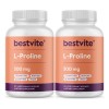 Bestvite L-proline 500mg 240 Cpsulas Veganas