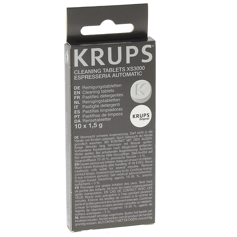 Krups XS3000 Pastillas de limpieza para máquina automático EA82 y