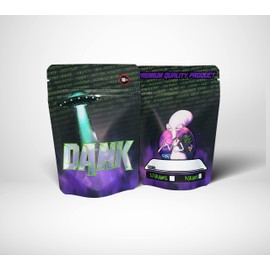 Mylar bags 3.5g smell proof packaging x100