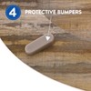 Home+Solutions Distressed Wood Round, Slow-Close Toilet Seat