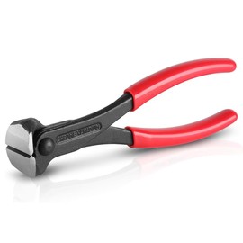 8 Inch Nail Puller End Cutting Pliers, High Leverage End Cutting Nipper, Carpenters Pincers, End Snips for Pulling Nails or Cutting Wires