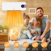 Wall Mounted Heater 1500W PTC Ceramic Electric Space Heater with