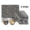LH_Decor Papel Tapiz Pared 3d Piedra Panel Relieve Textura -