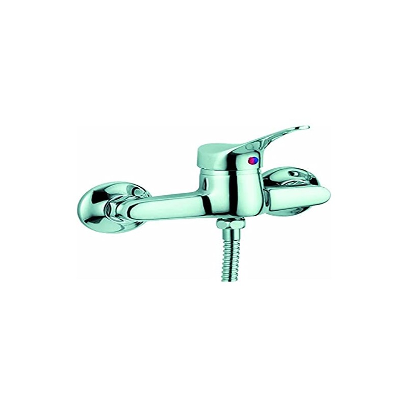 Ambrosiana SEI14040000 Outdoor Shower Mixer Tap, Chrome