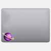 Purple Saturn Astrophile Aesthetic Sticker For Car, Bike, SUV, Truck,