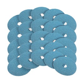 Timunr 25 Pack 5 Inch Sanding Discs Zirconia Resin, 7/8 Inch Arbor, Fit for Angle Grinder, 36 Grit, Use for Grinding, Blending, Finishing, and Polishing