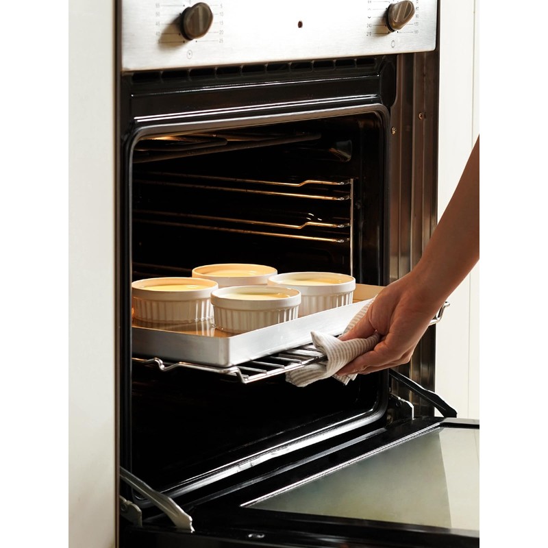 LE TAUCI Ramekins with Lids, 4 OZ Ramekins Oven Safe,