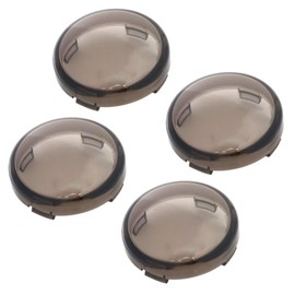 4-Pack Smoke Turn Signal Lens Cover Compatible for Harley-Davidson Street Glide Special FLHXS 2014-2022