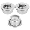 16PCS 5/8 Inch Roller Ball Transfer Bearing, Ball Bearing Rollers,