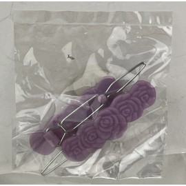 American Girl Ruthie Meet Accessories Purple Hair Barrettes Hair Clips