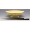 Seto Ware 丸金 5.5 平鉢 Yellow Seto 渦紋 024 –