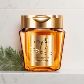 로레알파리 L'Oréal Paris Hair Extraordinary Oil Silk Mask Pack 250ml 1ea / 로레알파리 헤어 엑스트라오디네리 오일 실크 마스크팩 250ml 1개