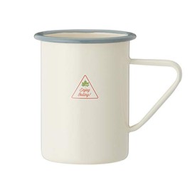 LOGOS LIFE 81280030 Enamel Mug (Blue)