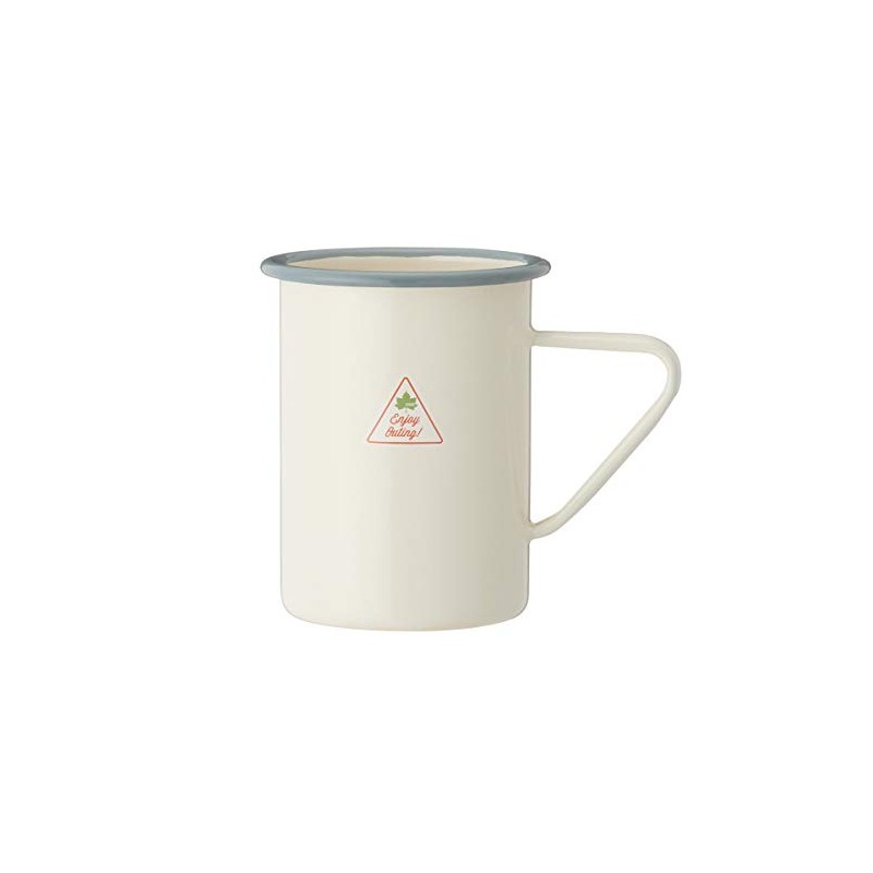 LOGOS LIFE 81280030 Enamel Mug (Blue)