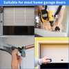 SHUESS 10 Pack Garage Door Roller 1.8" Quiet Garage Door