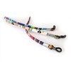 Silk Rose 3 Fabric Sunglass Straps, Eyeglass Cords Bonus Microfiber